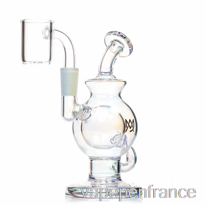 Mj Arsenal Atlas Mini Dab Rig Stylo Vape Irisé